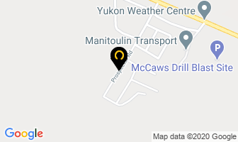 Mountain Hank in Whitehorse map