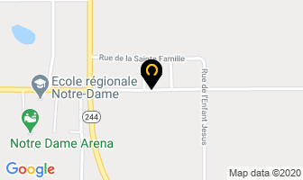 Mountain Industries in Notre Dame de Lourdes map