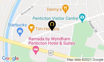 Mountain Motors Auto Centre in Penticton map
