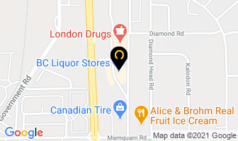 Mountain Orthodontics in Squamish map