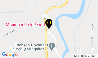 Mountain Park Resort in Central Kootenay H map