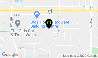 Mountain View Cleaning Supplies in Olds map