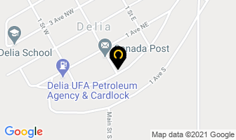 Mountain View Credit Union Limited in Delia map