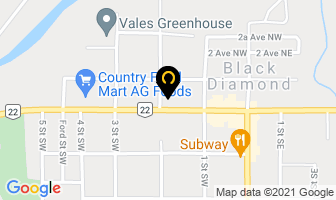 Mountain View Dental Hygiene in Black Diamond map