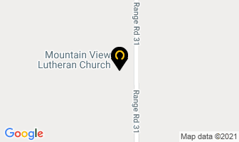Mountain View Lutheran Church in Calgary map