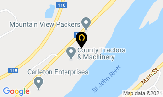 Mountain View Packers in Florenceville-Bristol map