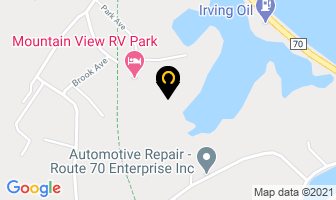 Mountain View Rv Park in Division No. 1, Subd. B map
