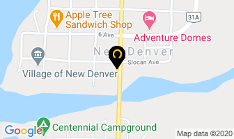 Mountainberry Foods Inc in New Denver map