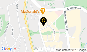 Mountainview Dental Hygiene in Whistler map
