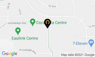 Mountview Business Park in Grande Prairie map