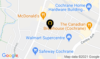 Movie Gallery in Cochrane map