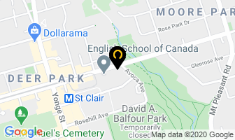 Moving Headshot Productions in Orillia map