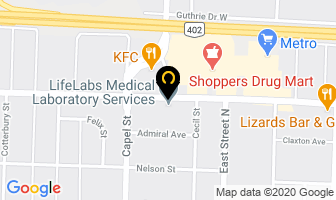 Moya Medical Esthetics in Sarnia map