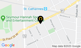 Mp Paradise Pools And Spas in St. Catharines map