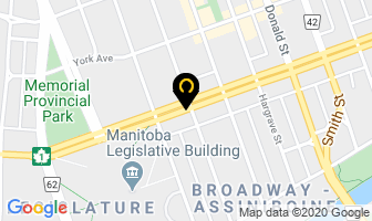 Mprg Law Corporation in Winnipeg map