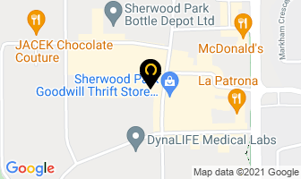 Mr Courier in Sherwood Park map