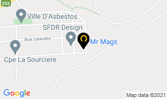 Mr Mags in Asbestos map