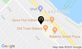 Mr Popper's Sweet Shoppe in Ladysmith map