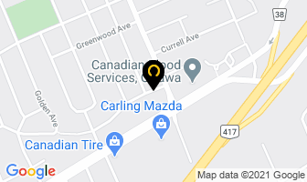 Mrankyne Plumbing And Heating in Ottawa map