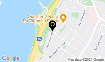 Mrc De Rousignon in Thetford Mines map
