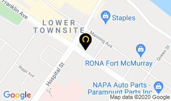 Ms B's Family Restaurant in Fort McMurray map