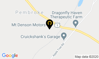 Mt Denson Motors Ltd in Hantsport map