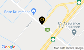 Multi Floral Inc in Drummondville map