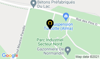 Multi-Marques Inc in Alma map