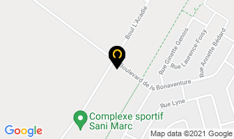 Multi-Services M G M Inc in Victoriaville map