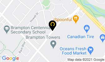 Multiculti Henna in Brampton map