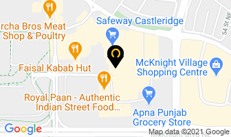 Multiculture Travel World in Calgary map