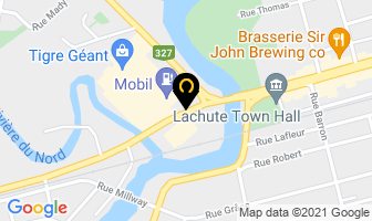 Multinov Fen&ecirc;tres Expert in Lachute map