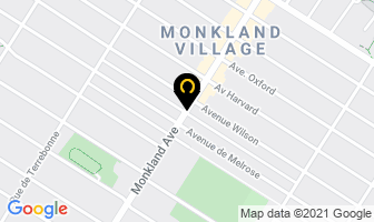 Multiprets Mortgage Broker in Montreal map
