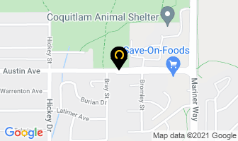 Mundy Park Christian Fellowship in Coquitlam map