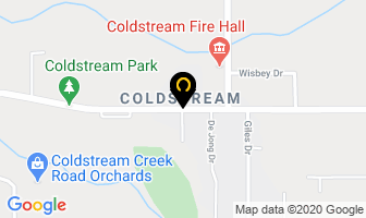 Municipality Of Coldstream Fire Hall in Vernon map