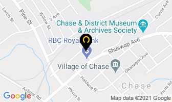 Munson Equipment (1992) Ltd in Chase map