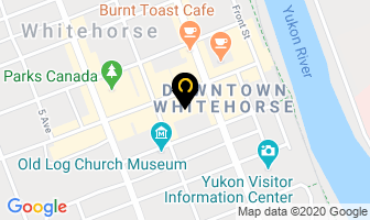 Murdoch's Gem Shop in Whitehorse map