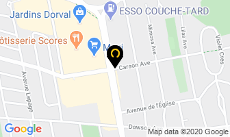 Murphy Arthur Contracting Ltd in Dorval map