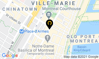 Murphy Claudine G in Montreal map