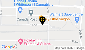Murray Chilibeck & Horne in Whitecourt map