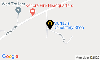 Murray's Upholstery Shop in Kenora map