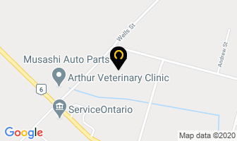 Musashi Auto Parts Inc in Arthur map