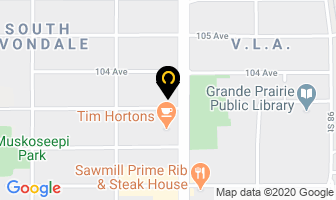 Music Centre Canada in Grande Prairie map