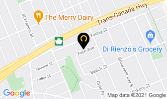Music Entertainment Group in Guelph map