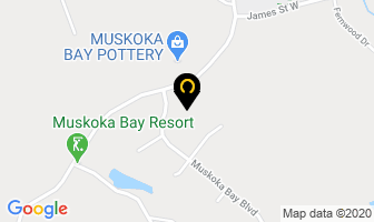Muskoka Bay Club in Gravenhurst map