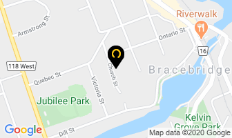 Muskoka Driving School in Bracebridge map