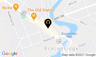 Muskoka Kickboxing in Bracebridge map