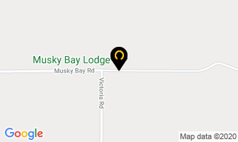 Musky Bay Lodge in St.-charles map