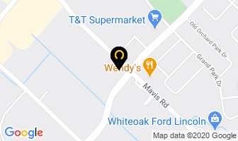 Muslim Welfare Centre in Mississauga map