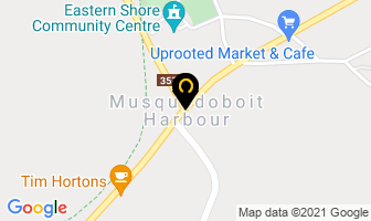 Musquodoboit Barber in Halifax map